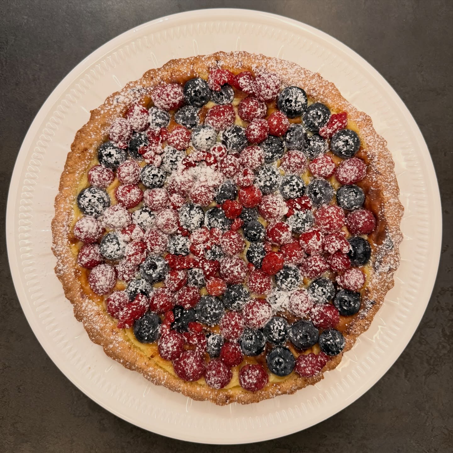 Crostata Mirtilli e Lamponi