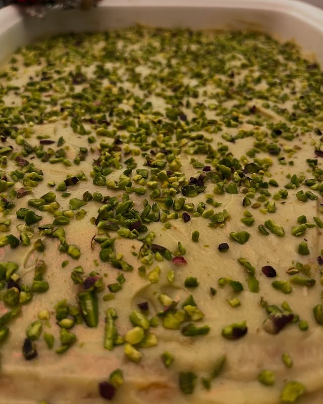 Tiramisù pistacchioso