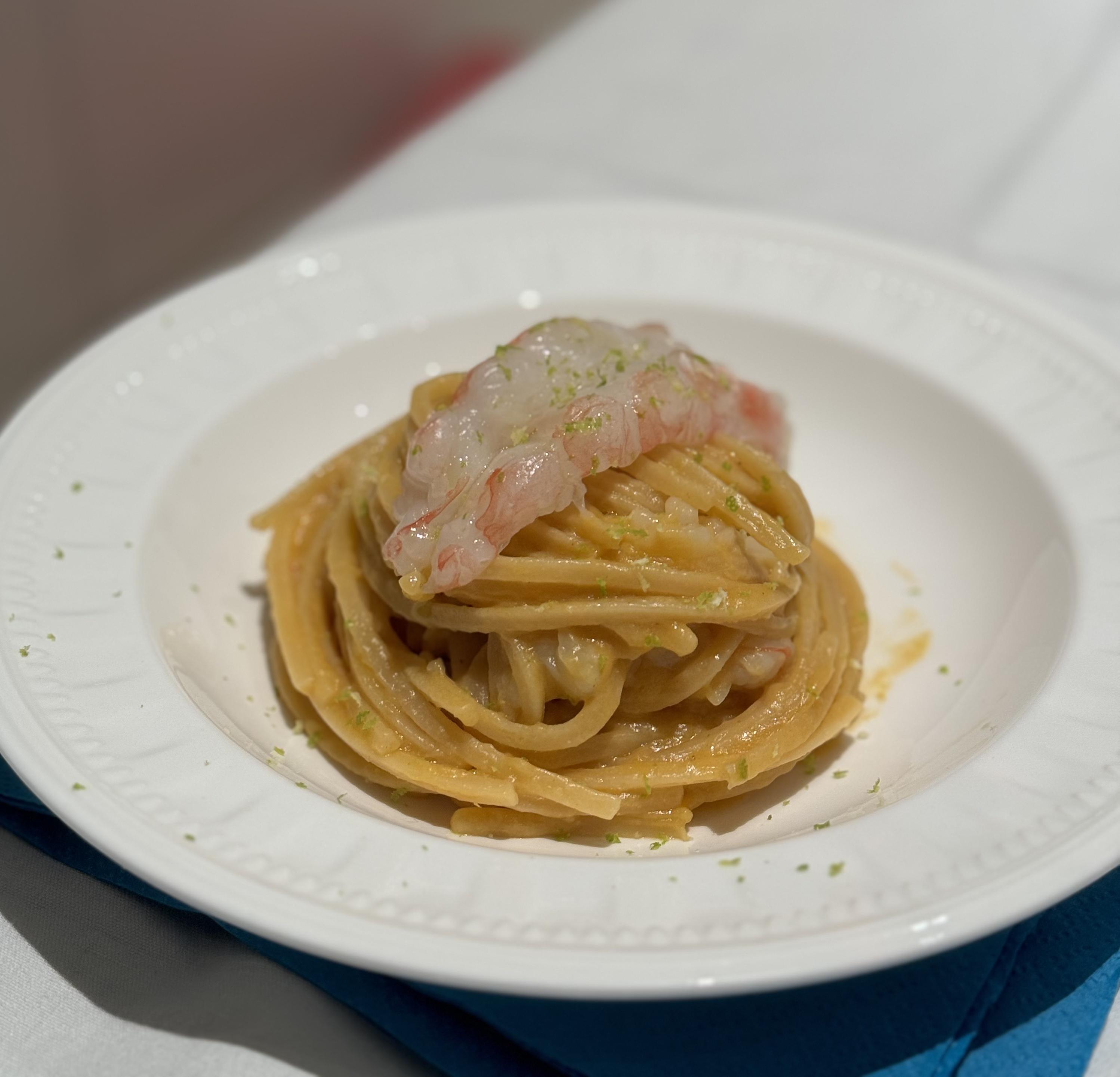 Spaghetto Bisque Scampo