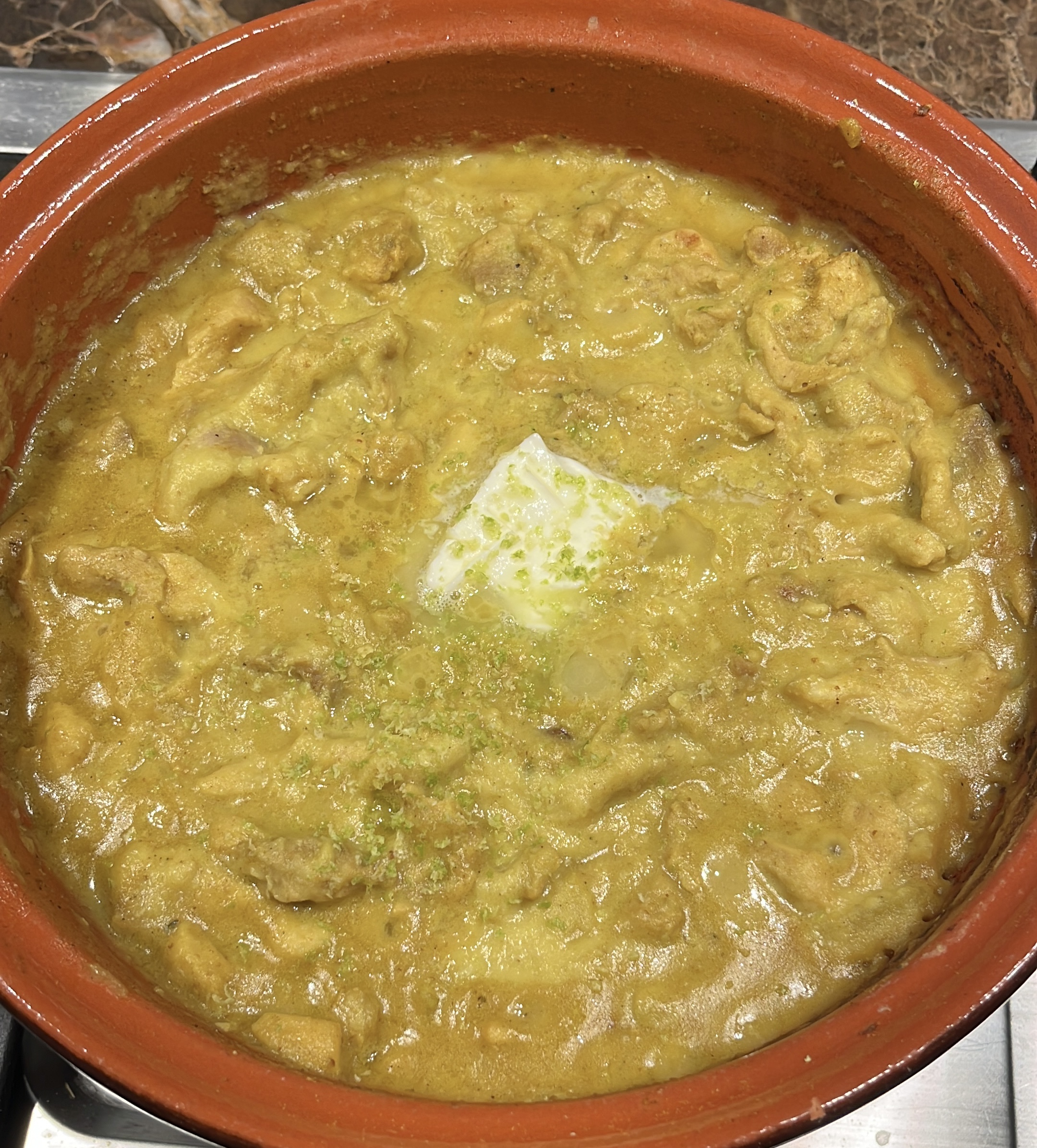 Pollo al Curry